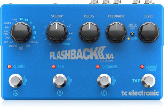 TC Electronic Flashback 2 X4 Delay - Effect-unit voor gitaren