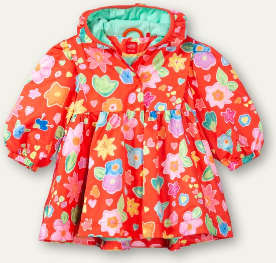 Oilily Chitchat - Jas - Meisjes - Rood - 110