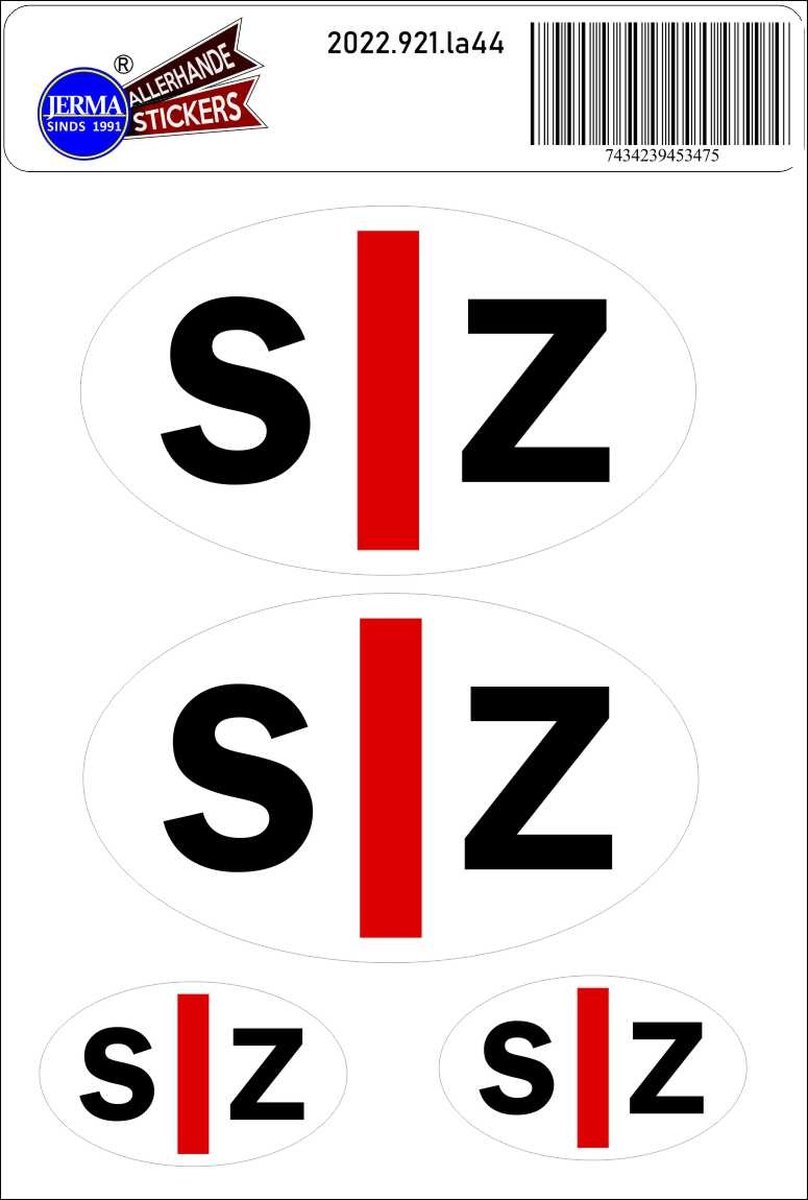 Embleem sticker Vespa zijscherm Smoke Origineel