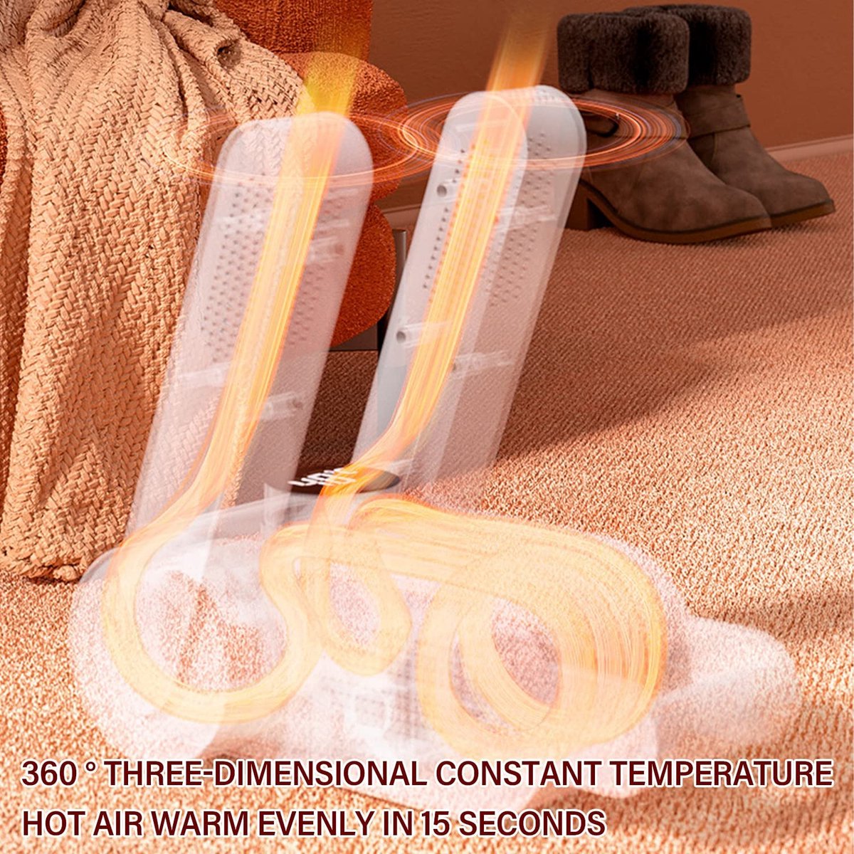 Goedkoopste Voetwarmer - schoenwarmer - shoes/gloves for a dry and healthy equipment - schoendroger, deodoriseert je schoenen/handschoenen