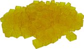 100 Bouwstenen 2x2 | Transparant Geel | Compatibel met Lego Classic | Keuze uit vele kleuren | SmallBricks