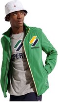 SUPERDRY Track Cagoule Jacket Homme Vert - Taille L