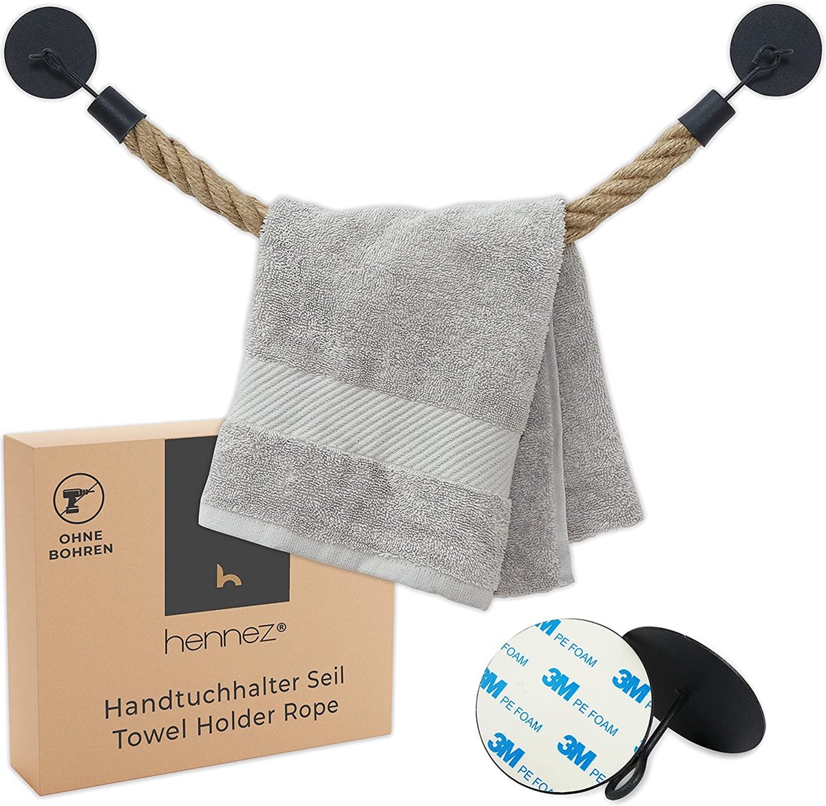 Handdoekhouder - Handdoekstang – Handdoekrek – Badkamer accessoires