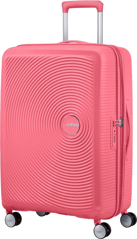 American Tourister Koffer – Soundbox Spinner 67/24 Tsa Uitbreidbaar – Sun Kissed Coral – 81 l