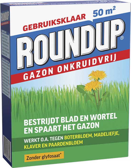 Roundup Gazon Onkruidvrij - 6 x 1 kg - Voordeelverpakking van Merkloos	 — afbeelding 2