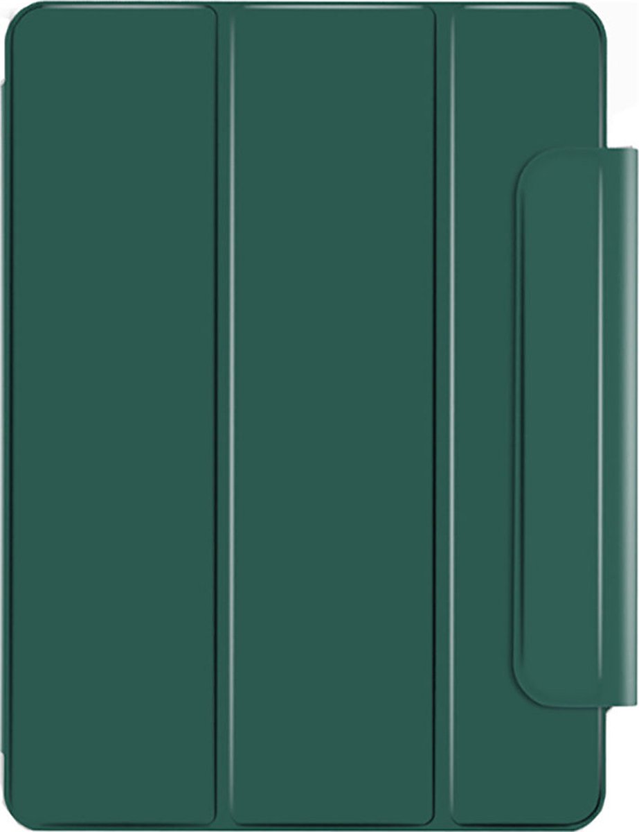 Shop4 - iPad Pro 11 (2022) Hoes - Magnetische Smart Cover Donker Groen