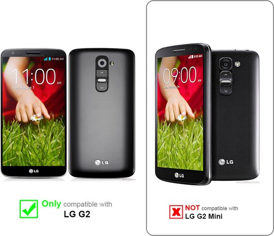 Étui Cadorabo pour LG G2 en MAGNÉSIUM BLANC - Housse de protection avec fermeture magnétique et 3 emplacements pour cartes Book Case Cover Etui