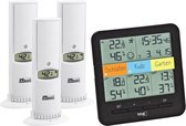 TFA Dostmann Weatherhub SmartHome System Klima@Home Draadloze thermo- en hygrometer Zwart