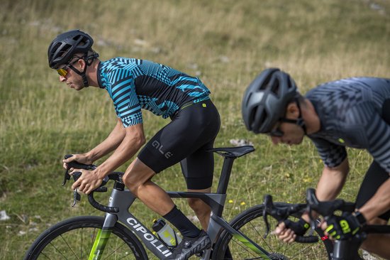 ALE Lange Fietsbroek R-EV1 Clima Warm – Herren-Radlerhose Für Kaltes Wetter (0–10 °C), Schwarz, Größe L