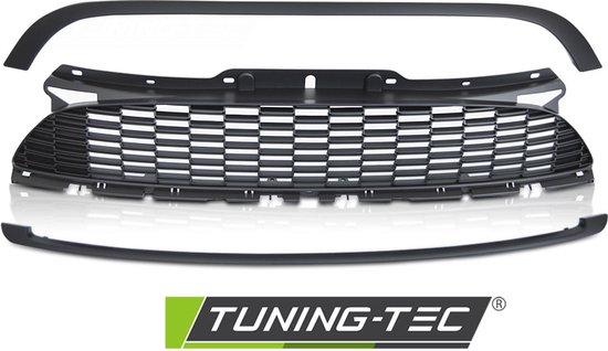 Grille - MINI COOPER R56/57/55 10-14 - JCW - mat zwart