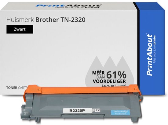 Brother TN-2320 toner noir haute capacité (d'origine) Brother