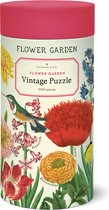 Vintage Puzzel Flower Garden - Cavallini & Co - Legpuzzel Bloemen 1000 stukjes