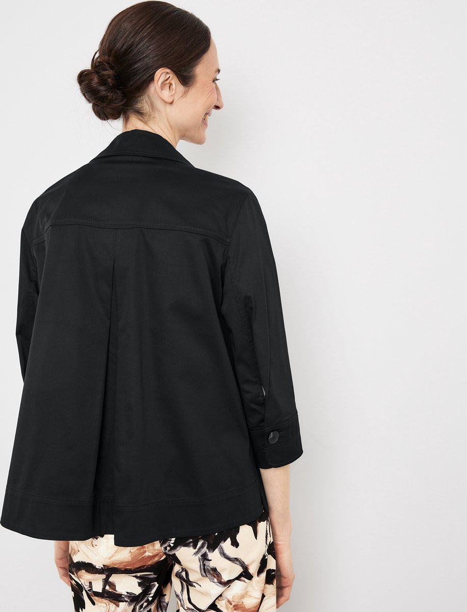 GERRY WEBER Dames Blazerjasje Schwarz-38