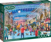 Falcon de luxe Christmas in Cardiff 1000 stukjes - Legpuzzel voor volwassenen