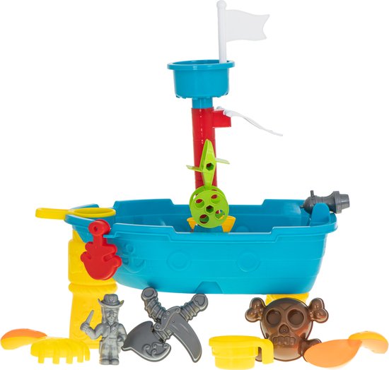Doloowee Waterspeeltafel, grote watertafel met 12-delige Doloowee Waterspeeltafel, grote watertafel met 12-delige