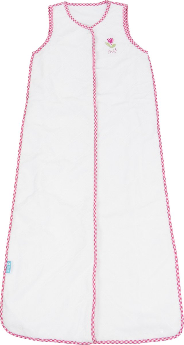 kraam cadeau-Lief! Girl Uni - Slaapzak - 12-18 maanden / 110 cm - Katoen - Wit