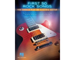 Omslag van First 50 Rock Songs You Should Play on Electric Guitar