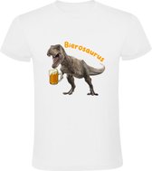 T-shirt Homme Biérosaurus | Dinosaure | Dino | dinosaures | jurassique | parc | Bière | En buvant | Anniversaire | Pub | Fête | Festival | Café | Boisson