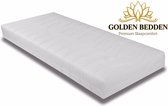 Golden Bedden 90x200x25 HR45 PLUS Koudschuim - Eenpersons Comfort Luxe matrassen - Anti-allergische wasbare hoes met rits.-GOEDKOOP MATRAS