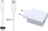 One One Snellader + 1,0m USB C kabel (3.0). 67W Fast Charger lader. Oplader adapter geschikt voor o.a. Xiaomi Redmi K50 Ultra, Redmi Note 11T Pro+, Note 12 Pro+, Note 12 Explorer, K50 Pro plus