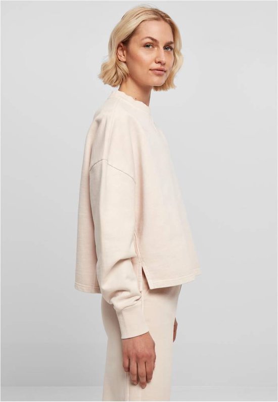 Urban Classics Pull ras du cou/pull -XL- Heavy Terry Garment Dye Rose