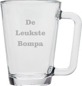 Theeglas gegraveerd - 26cl - De Leukste Bompa