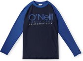 O'Neill Zwembroek Boys CALI L/SLV SKINS Blue Multi 10 Surfshirt 16 - Blue Multi 10 85% Gerecycleerd Polyester (Repreve), 15% Elastaan
