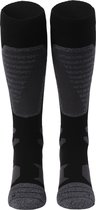 NOMAD® Ski Sock Pro Merino Wool 1-Pack - Taille 43-46 - Ski, Snowboard ou Marche - Bon transport de l'humidité - Renfort Extra