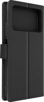 Cover Geschikt voor Xiaomi Redmi Note 11 Pro 5G Flip Wallet Stand Video zwarte