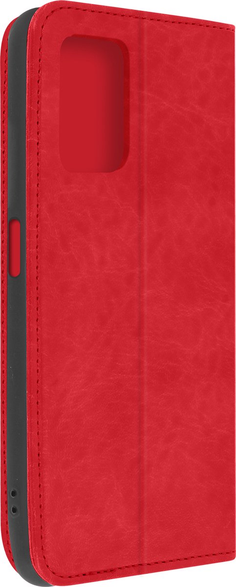 Bookcase Geschikt voor Oppo A16/A16s/A54s Wallet Functie Video Support rood