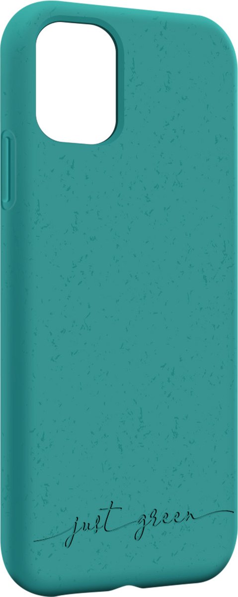 Apple iPhone 11 biologisch afbreekbaar, Just Green turquoise hoesje