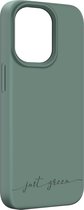 Geschikt voor Apple Geschikt voor Apple iPhone 13 Pro biologisch afbreekbaar, Just Green groen hoesje