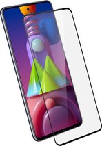 Gehard Glas Geschikt voor Samsung Galaxy M51 9H Anti-vlekken Zwart