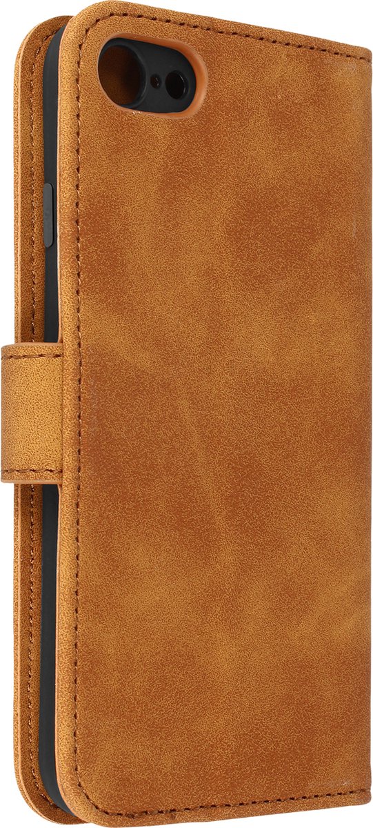 Folio-hoes Geschikt voor Apple iPhone 7/8/SE 2020-2022 Forcell Tender Book Bruin