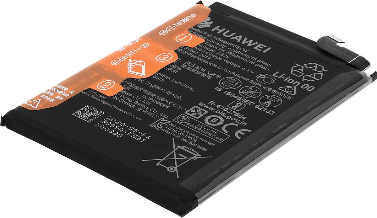 Huawei P40 Lite / Mate 30 / Mate 30 Pro Batterij 4100mAh Origineel HB486586ECW