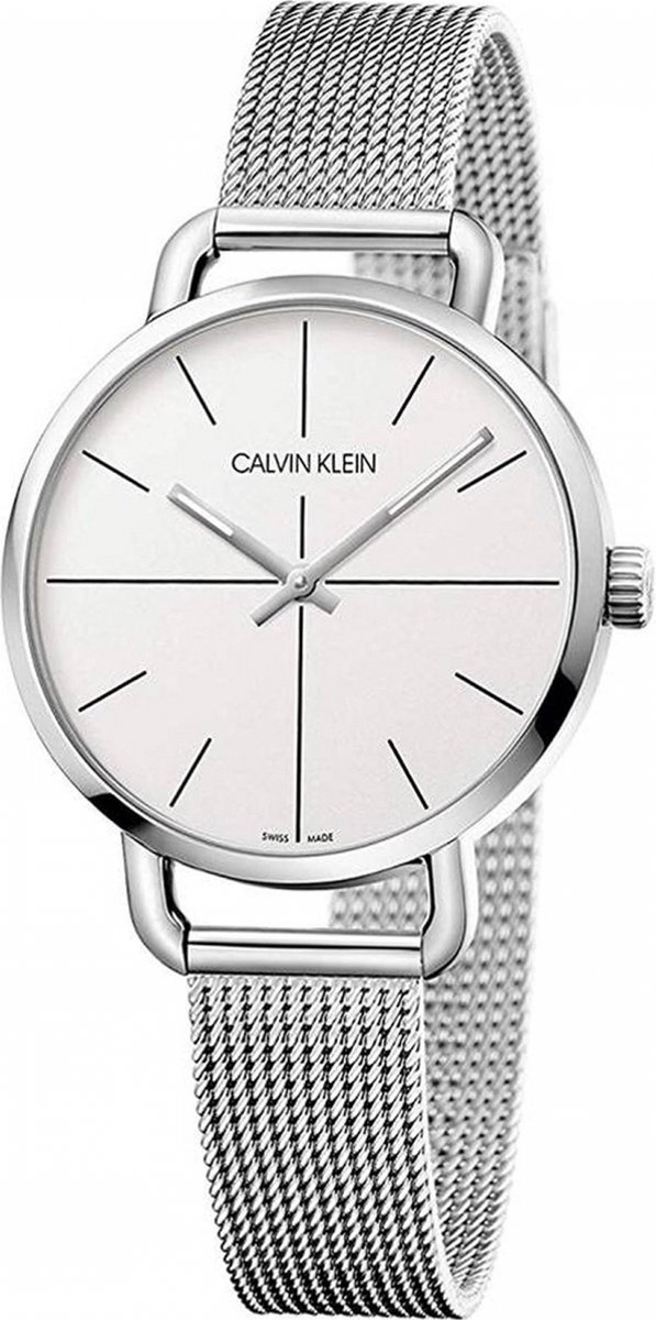Calvin Klein K7B23126 horloge vrouw - Roestvrij Staal - zilver