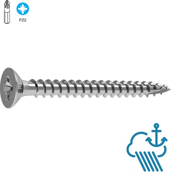 Spax schroef T-star plus verzonken kop 3,5x45mm 50st
