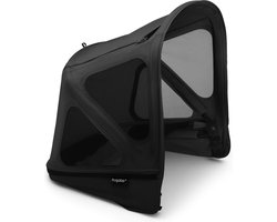 Bugaboo Donkey Breezy Sun Canopy, Midnight Black