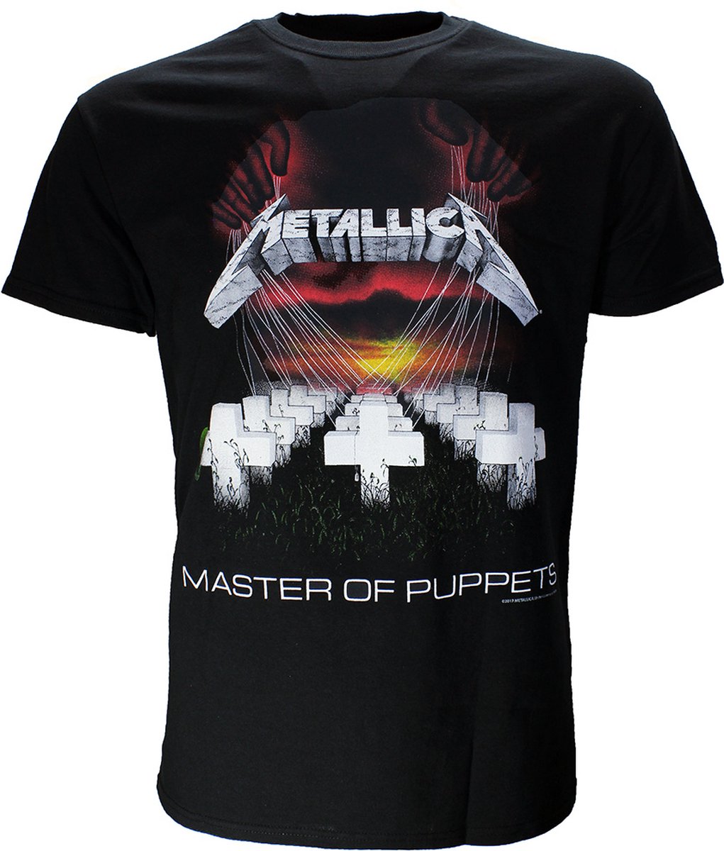 Metallica Master Of Puppets T-Shirt - Officiële Merchandise - XL