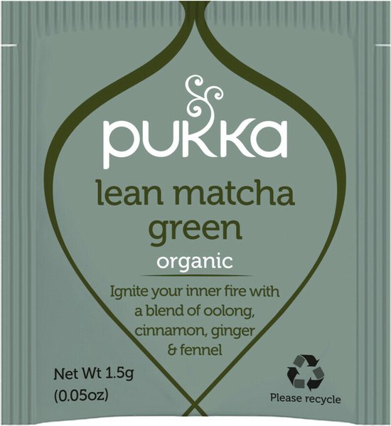 Pukka Lean match green tea