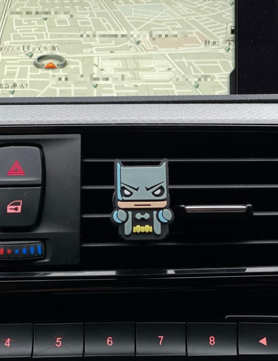 Auto geurverfrisser - Batman - Auto geurtje Batman - luchtverfrisser cartoon - luchtverfrisser - luchtverfrisser auto - car parfume - auto assecoires - DC - auto parfum