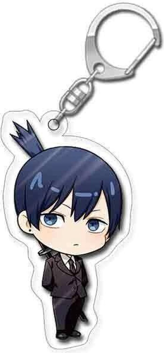 Chainsaw Man - Aki Hayakawa - Suit - Sleutelhanger/Keychain - Anime Merchandise - Figure - Manga