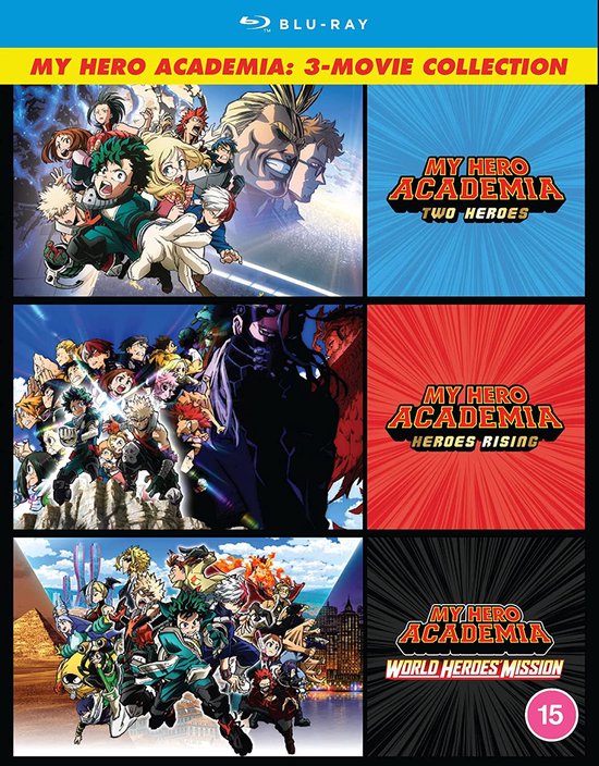 My Hero Academia - 3 Movie Collection [Blu-ray]