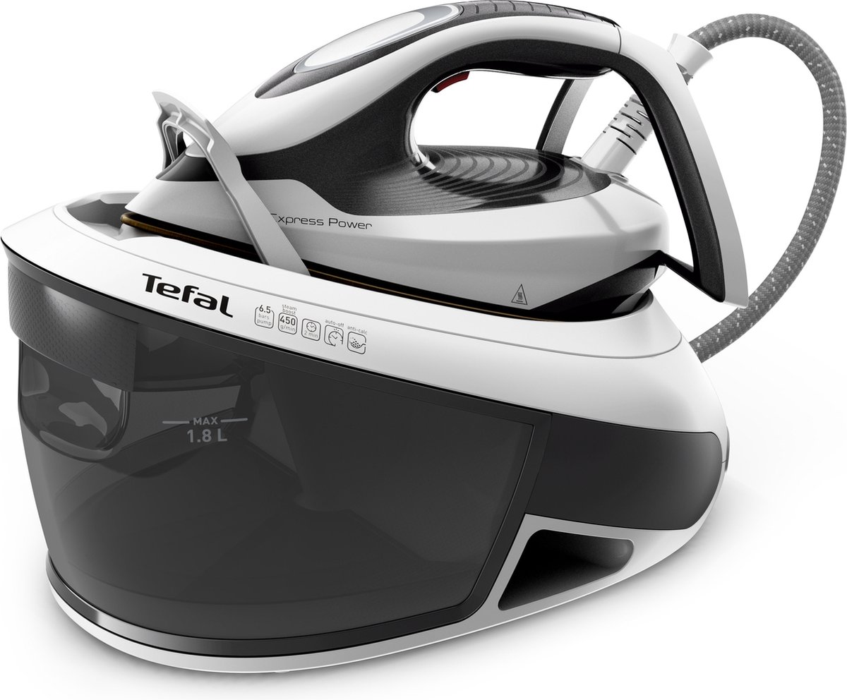 Tefal Express Steam Serie - Stoomgenerator - 450 g/min - Durilium AirGlide - Zwart