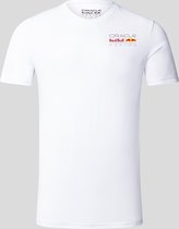 Red Bull Racing Logo Shirt Gekleurd Wit 2023 XXXL - Max Verstappen - Sergio Perez - Oracle