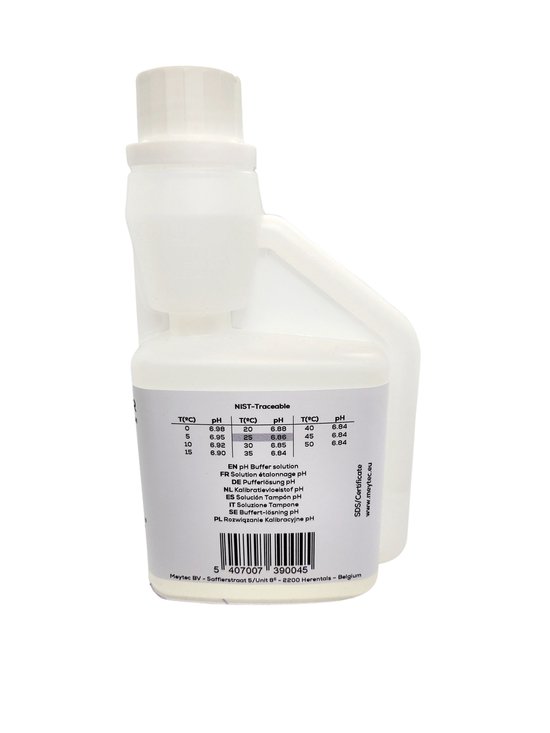 kalibratievloeistof pH 6.86 - Professionele ijkvloeistof pH 6.86 - Meytec®