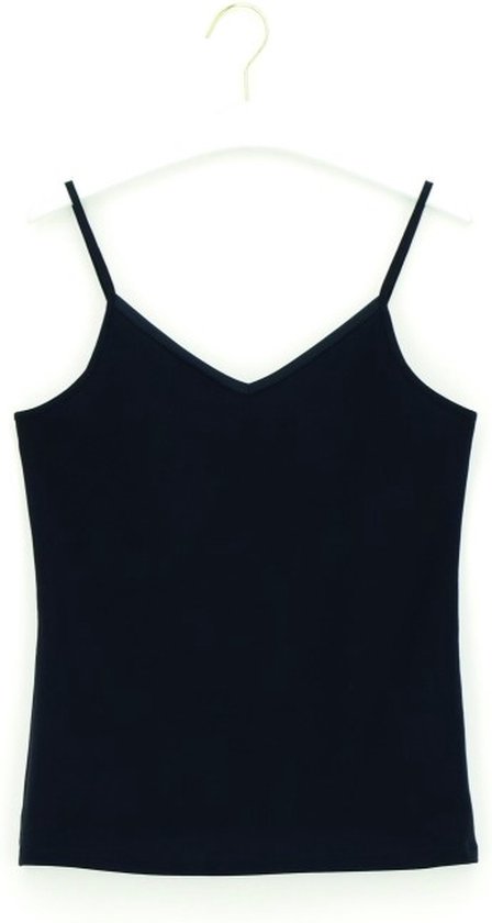 Oroblu Dames Perfect Line Cotton Top Black XL