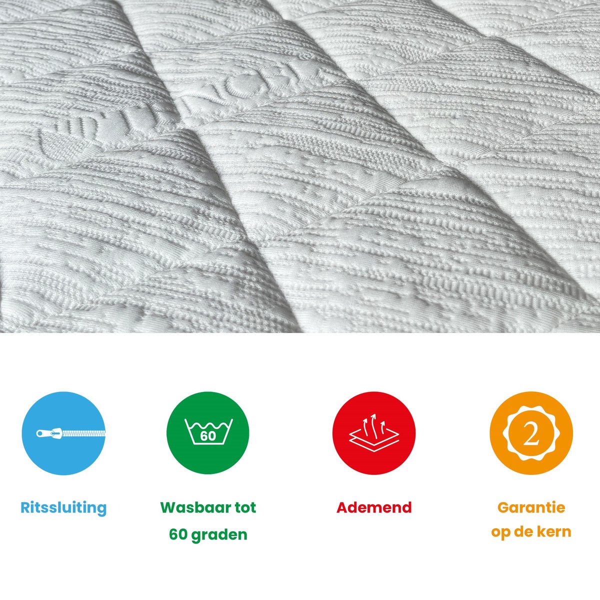 Babymatras 50x90 Koudschuim HR65 Tencel - Koudschuimmatras - Duurzaam - Matrassenmaker