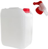 Anaterra - Jerrycan met kraantje 10 Liter, Watertank, Geschikt voor drinkwater, BPA-vrij, ideaal voor tijdens outdoor activiteiten
