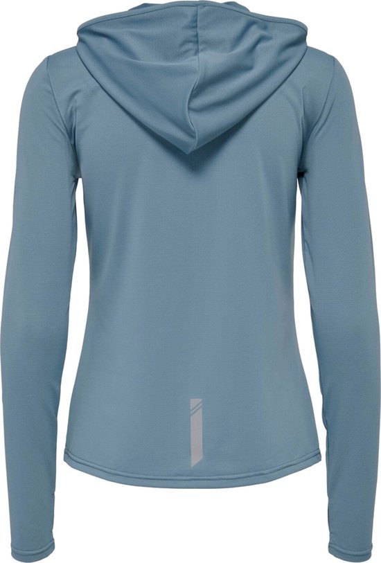 ONLY Onpmila Ls Zip Hood Train Top Noos Activewear Shirt voor dames, zwart, XL : Only